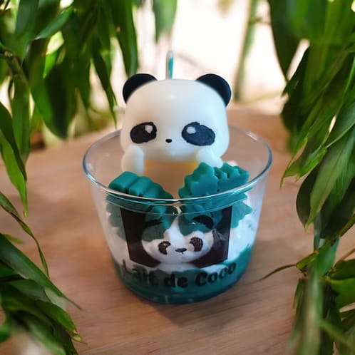 Bougie chantilly parfum lait de coco