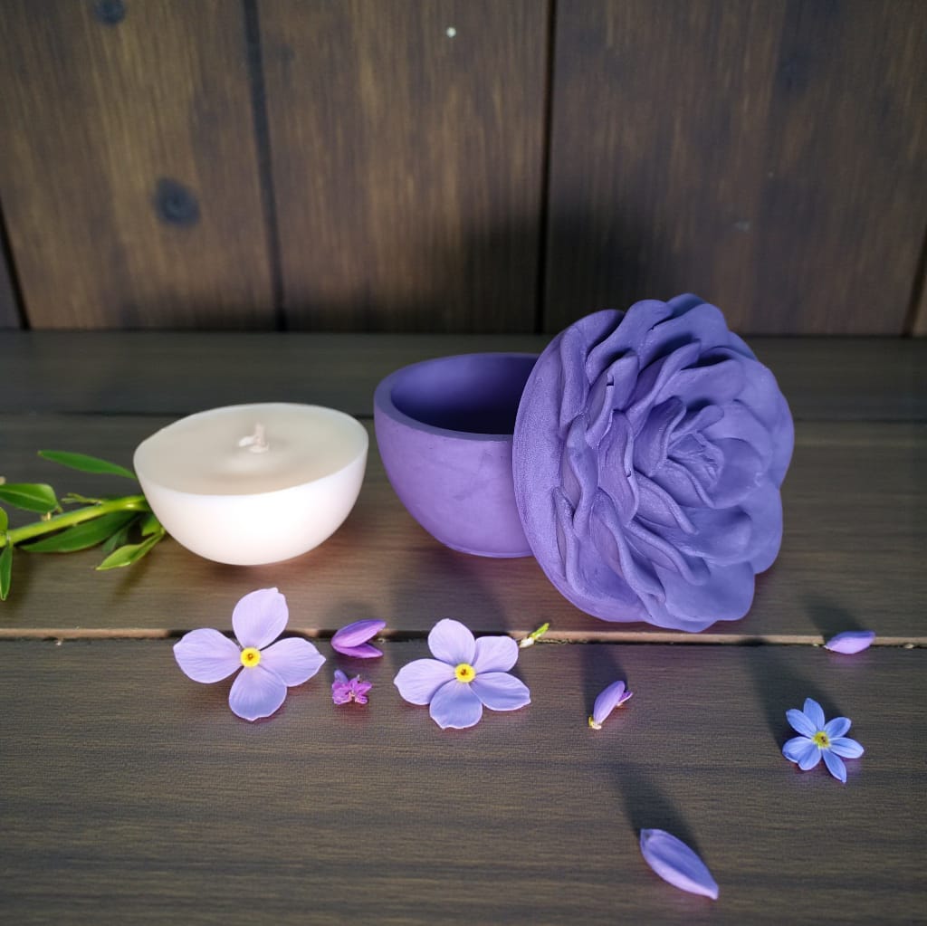 Bougie rechargeable collection Emy pot + recharge